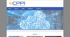 Desktop Screenshot of cppionline.org