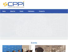 Tablet Screenshot of cppionline.org